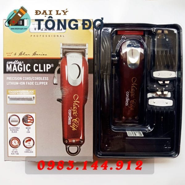 Tăng đơ cắt tóc cao cấp wahl magic clip 8 cữ 14 - wahl magic clip4